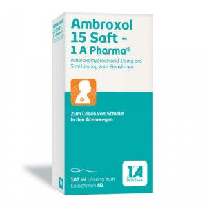 AMBROXOL 15 Saft-1A Pharma